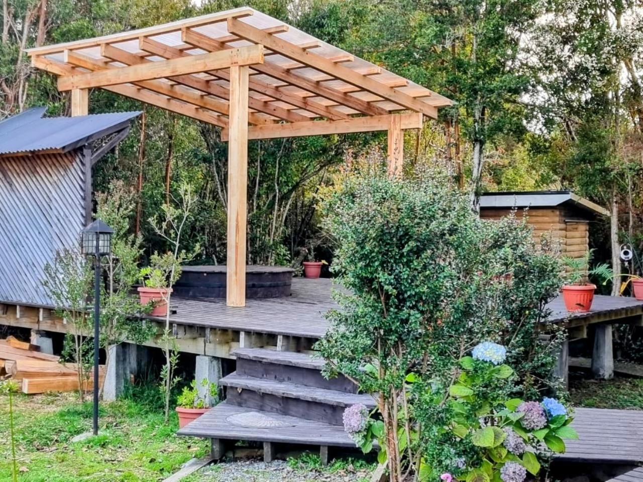 Cabanas Kompatzki Ancud Buitenkant foto